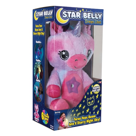 Star Belly Dream Lites Star Belly Dream Lites Unicorn Night Light Pink/Purple SBPU-MC4